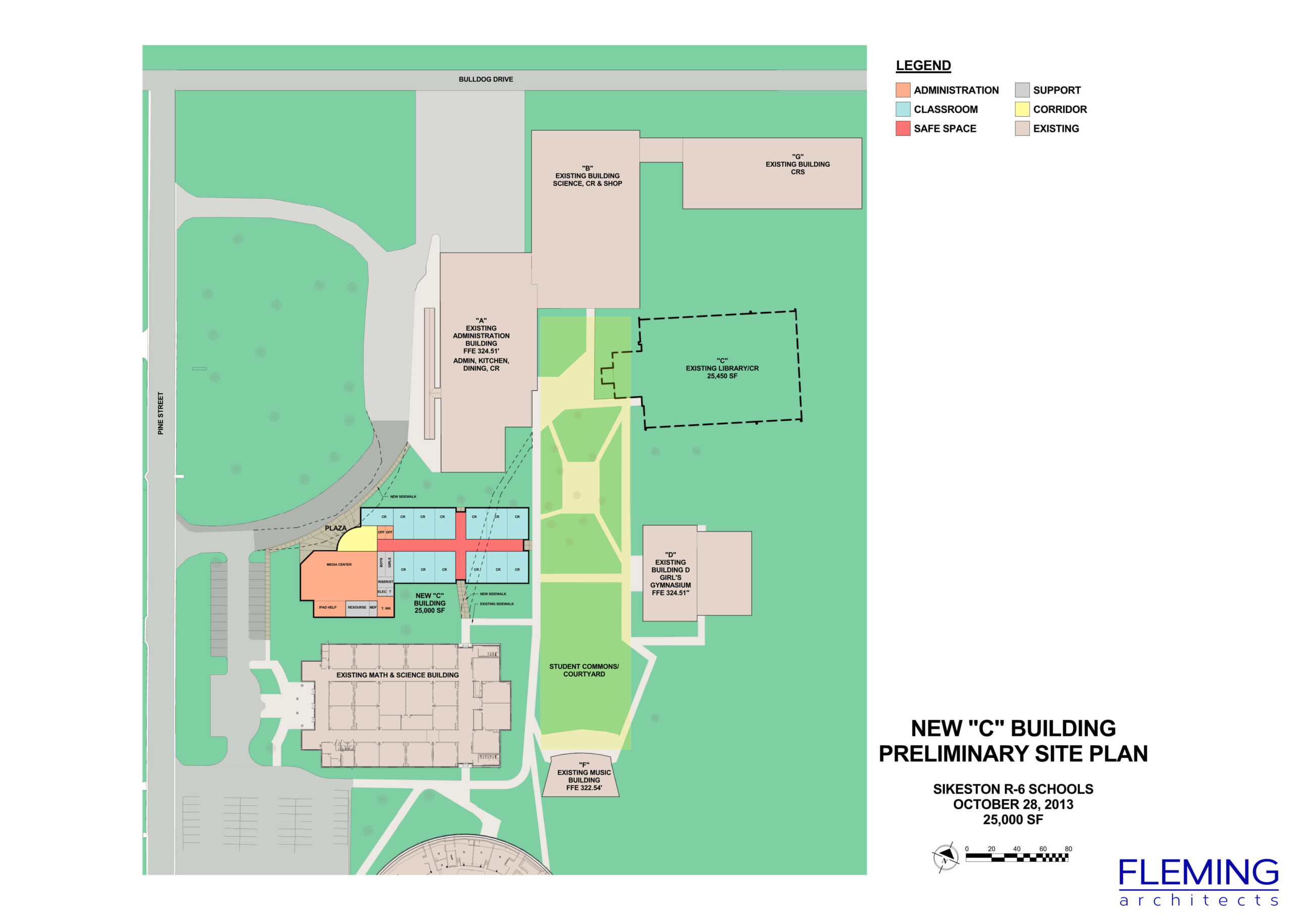 C Building Site Plan_